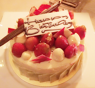 Shortcake aux fraises et Vanille Bleue — Escale Bleue