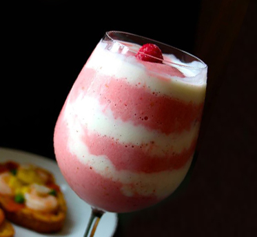 Smoothie framboise Vanille Bleue — vue ensemble