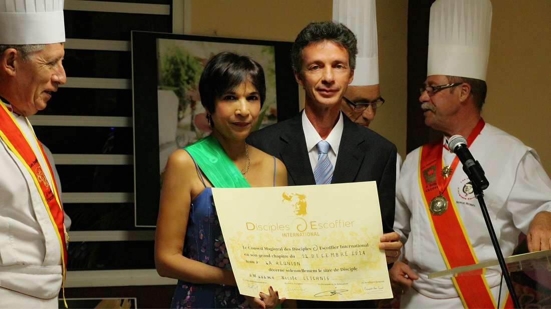 Nicole et Aimé Leichnig — Disciples d'Escoffier Escale Bleue