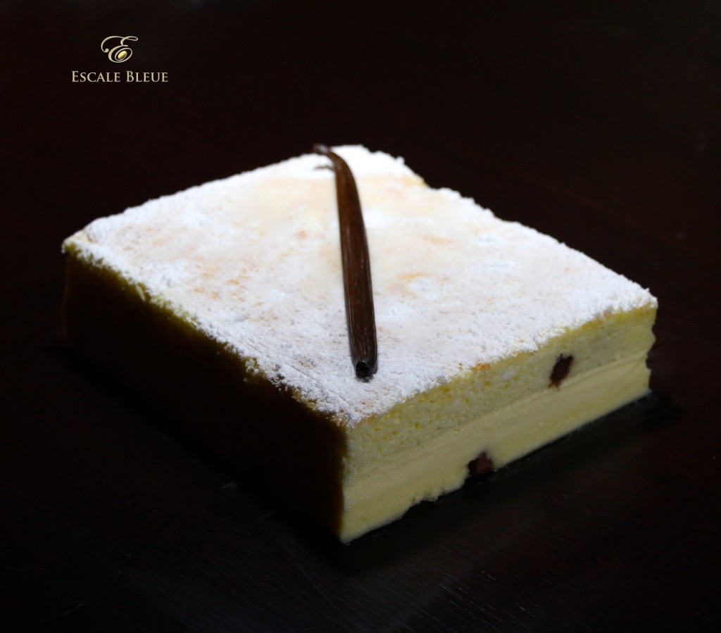 Gâteau magique à la Vanille Bleue — Escale Bleue