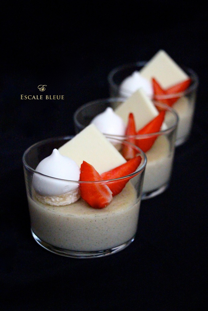 Semoule Vanille Bleue — gros plan