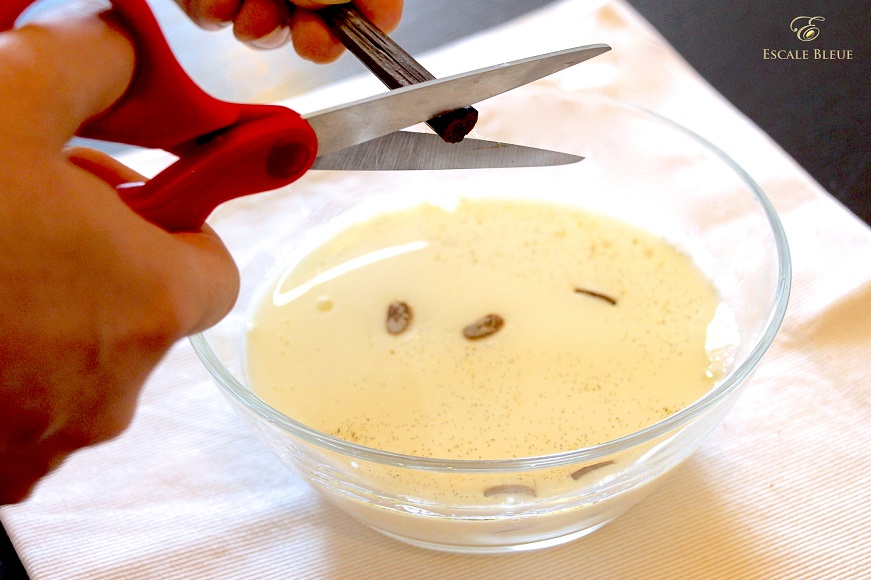 Pancake Vanille Bleue — préparation