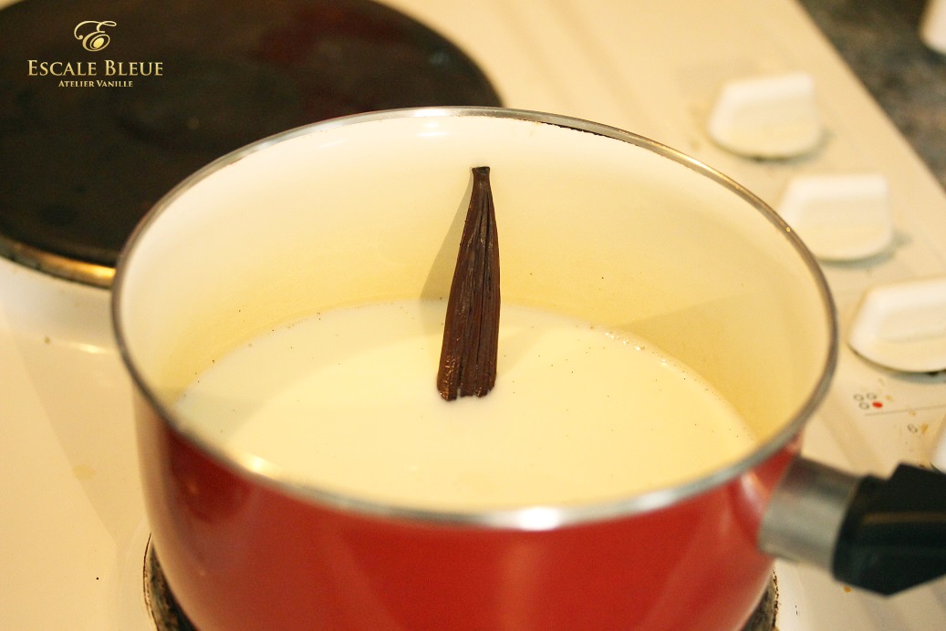 Crème pâtissière — jaunes d'œufs
