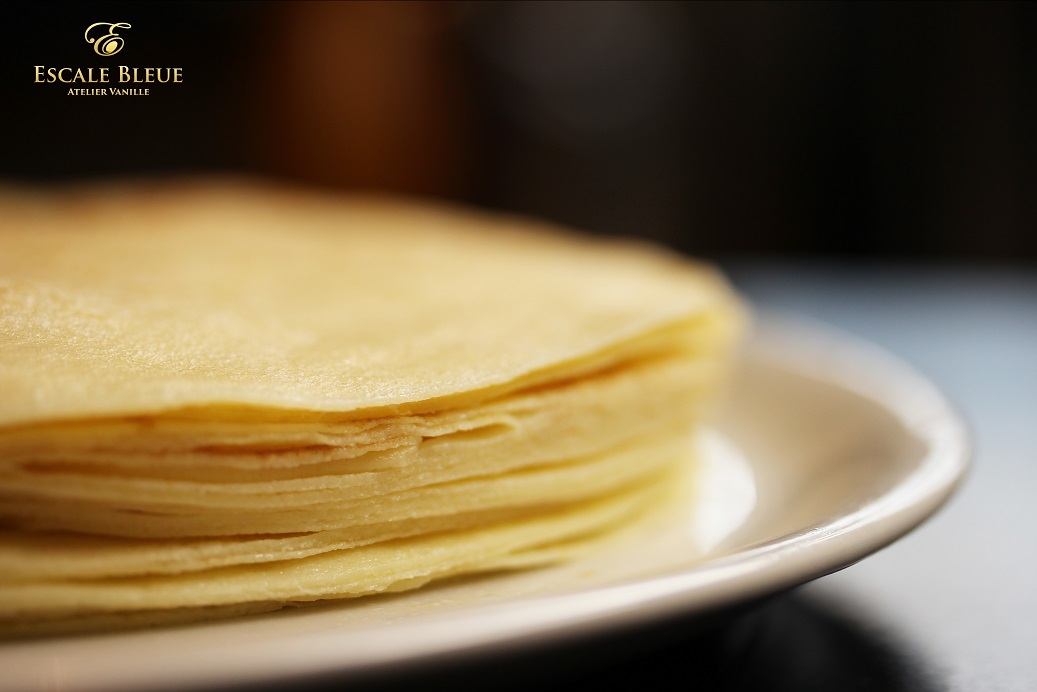 Crêpes vanille à la Vanille Bleue — Escale Bleue