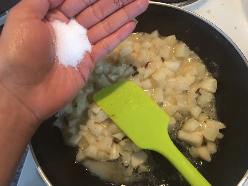 Dôme de poire — gélatine