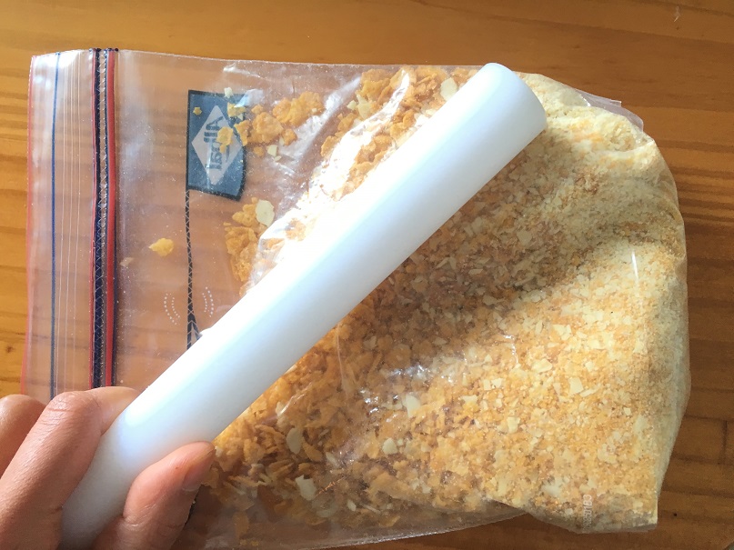 Praliné croustillant — lissage