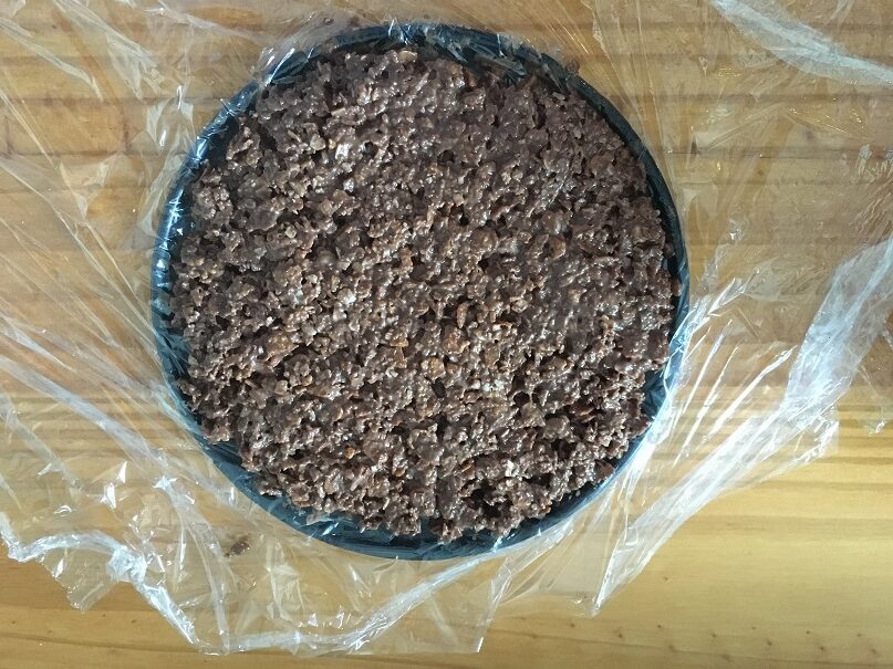 Praliné croustillant — finition