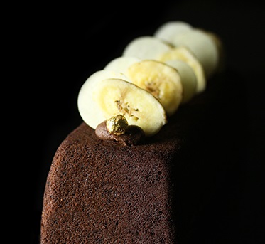 gateau banane chocolat vanille bleue