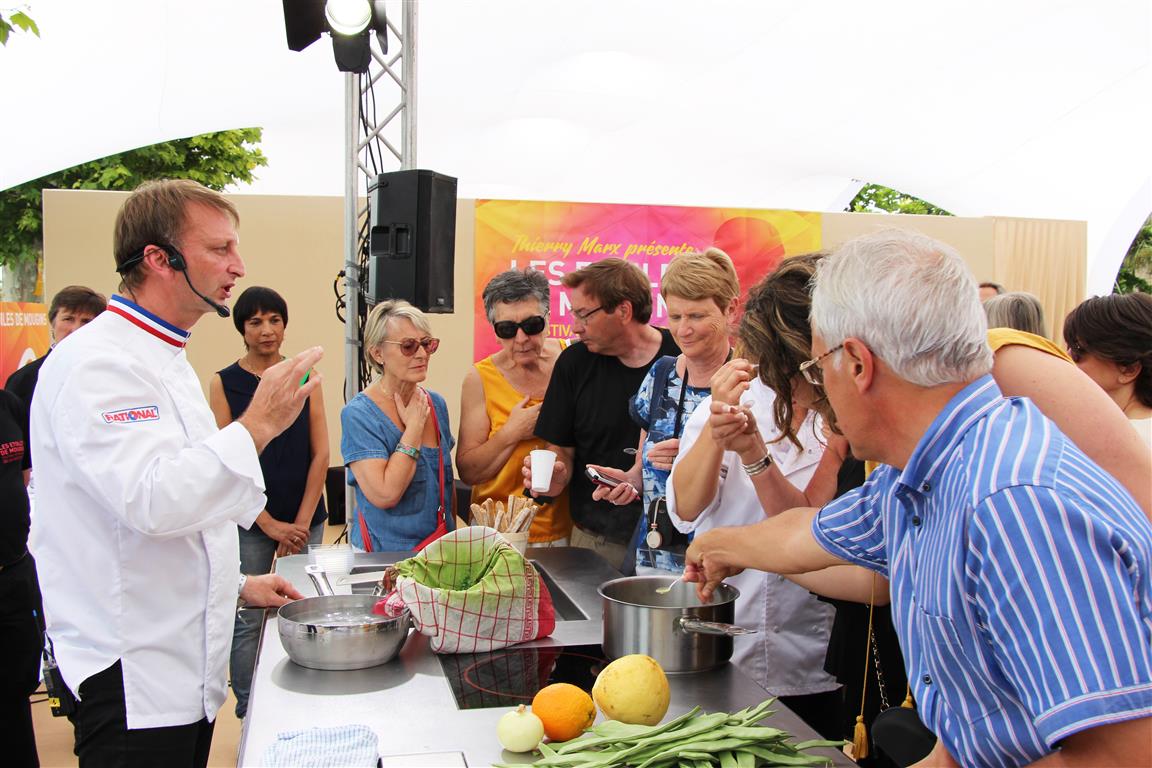 Étoiles de Mougins — Escale Bleue stand
