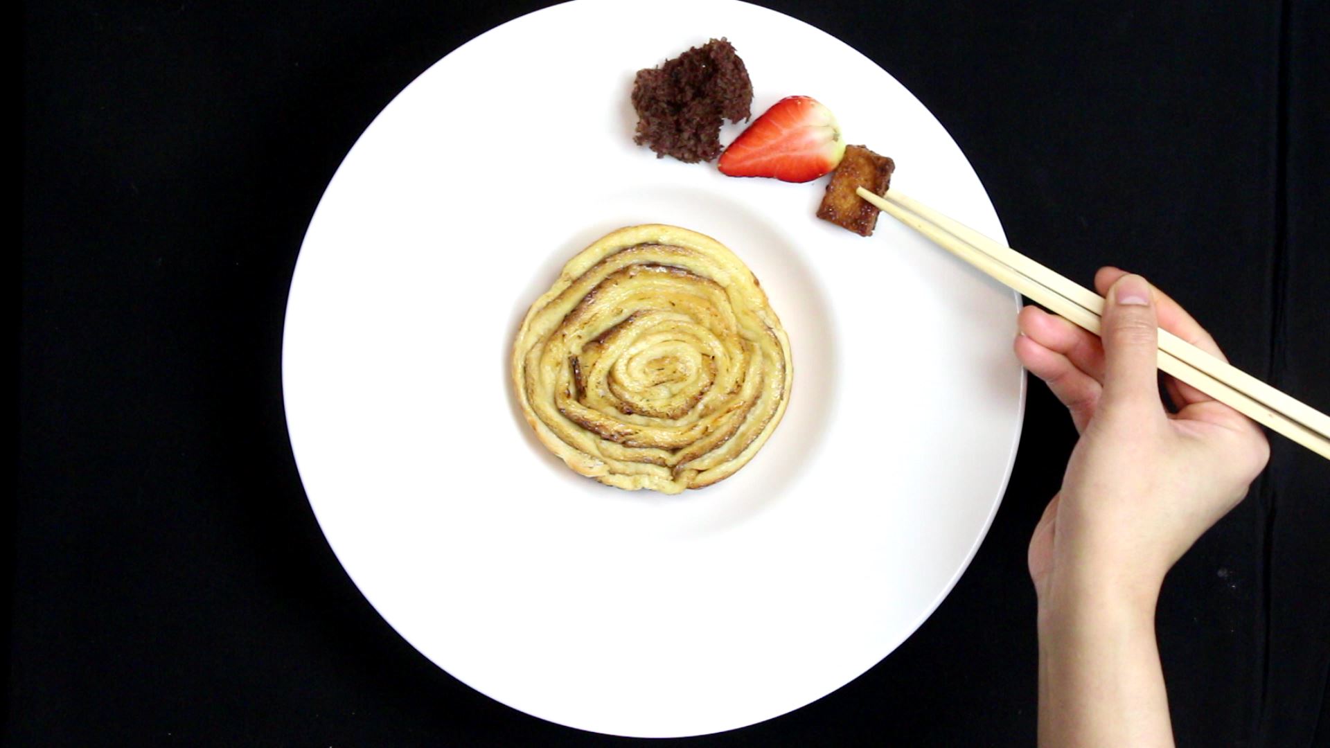 Croûtons caramélisés — résultat doré