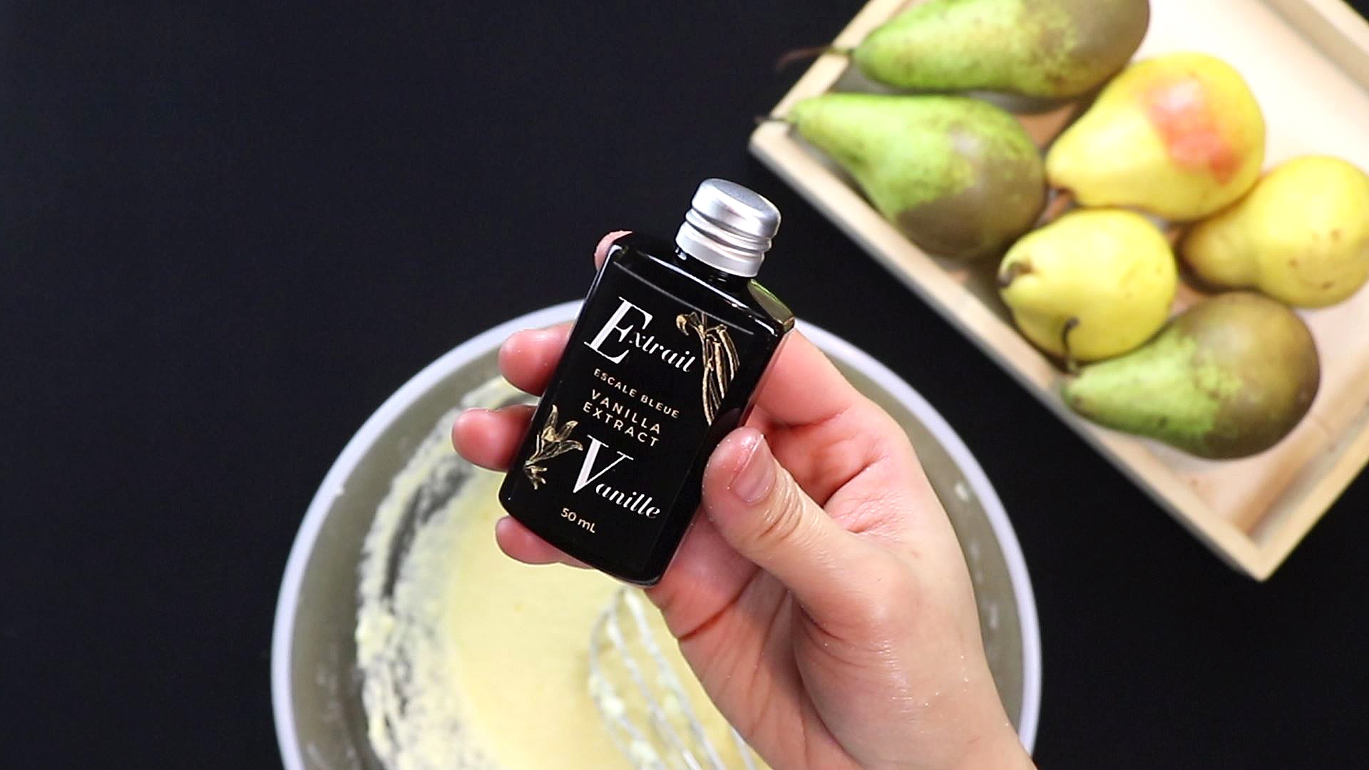 Extrait de Vanille — recette gâteau poire chocolat