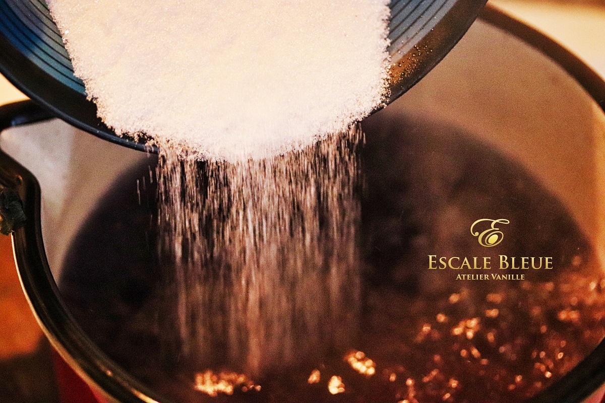 Riz bleu au pois papillon — infusion