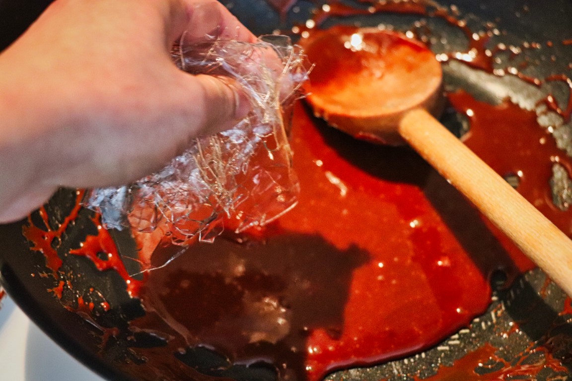 Caramel longani — ajout gélatine