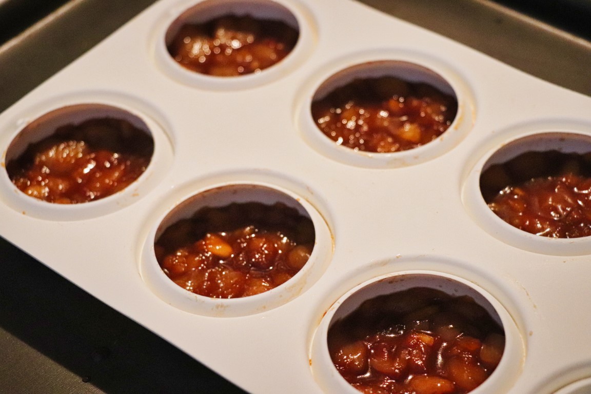 Dôme longani caramélisé — moule Silikomart