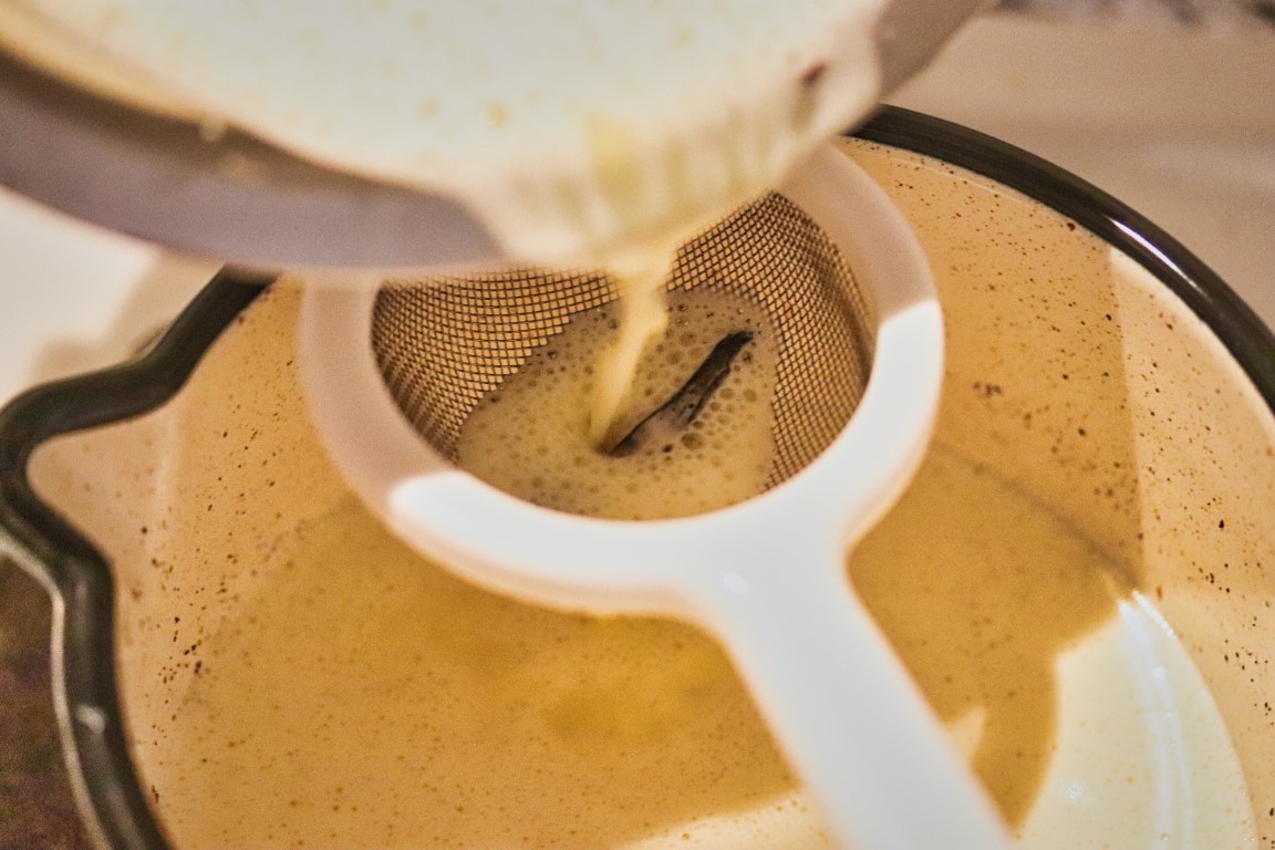 Crémeux Vanille Bleue — ajout gélatine