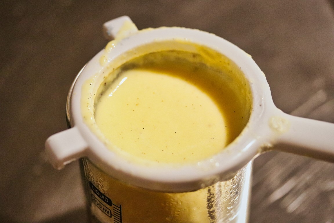 Dôme longani Vanille Bleue — moule plein