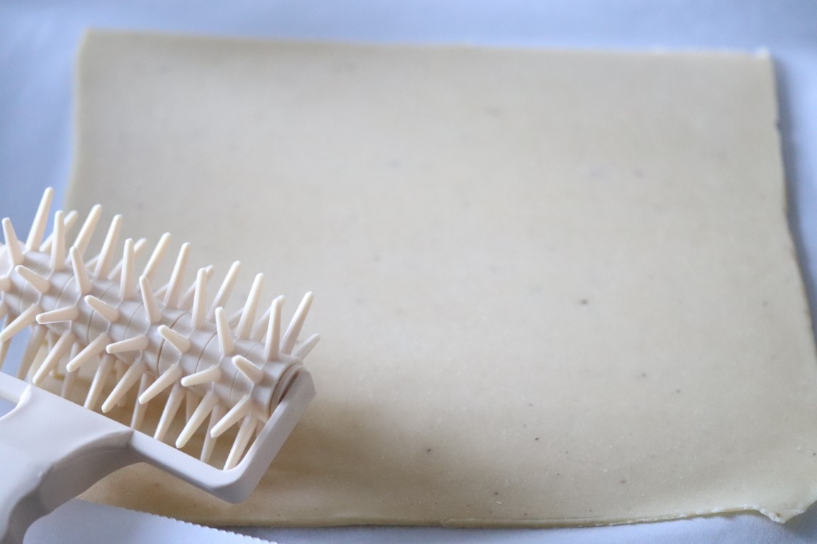 Tartelette — fonçage des bords