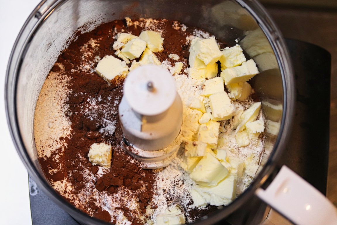 Pâte sablée — Étape 1