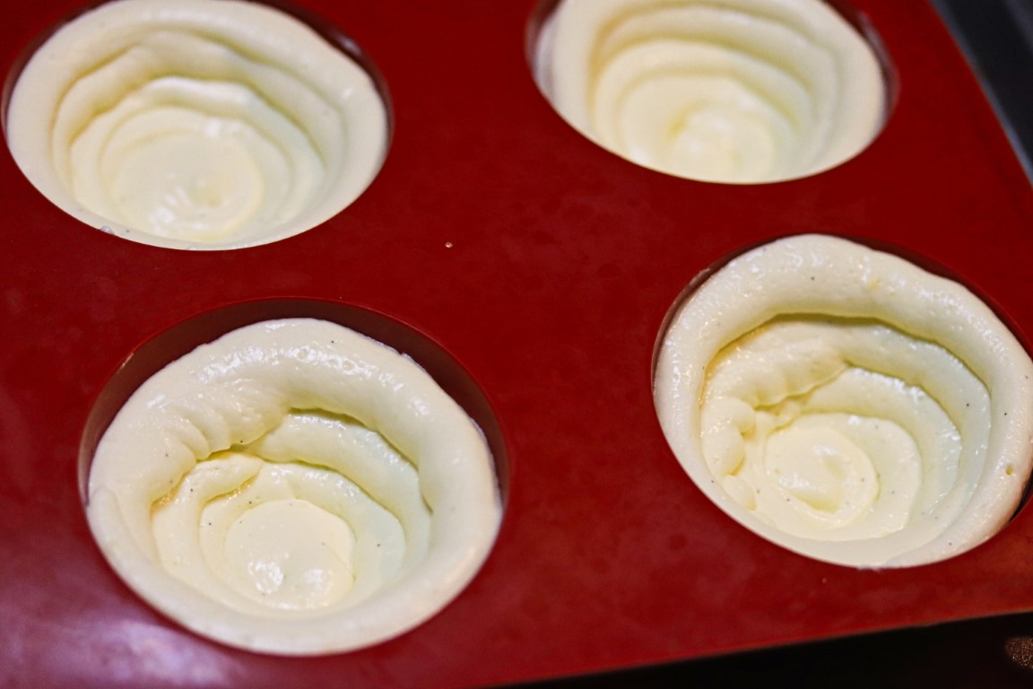 Mousse Vanille Bleue — Étape 1