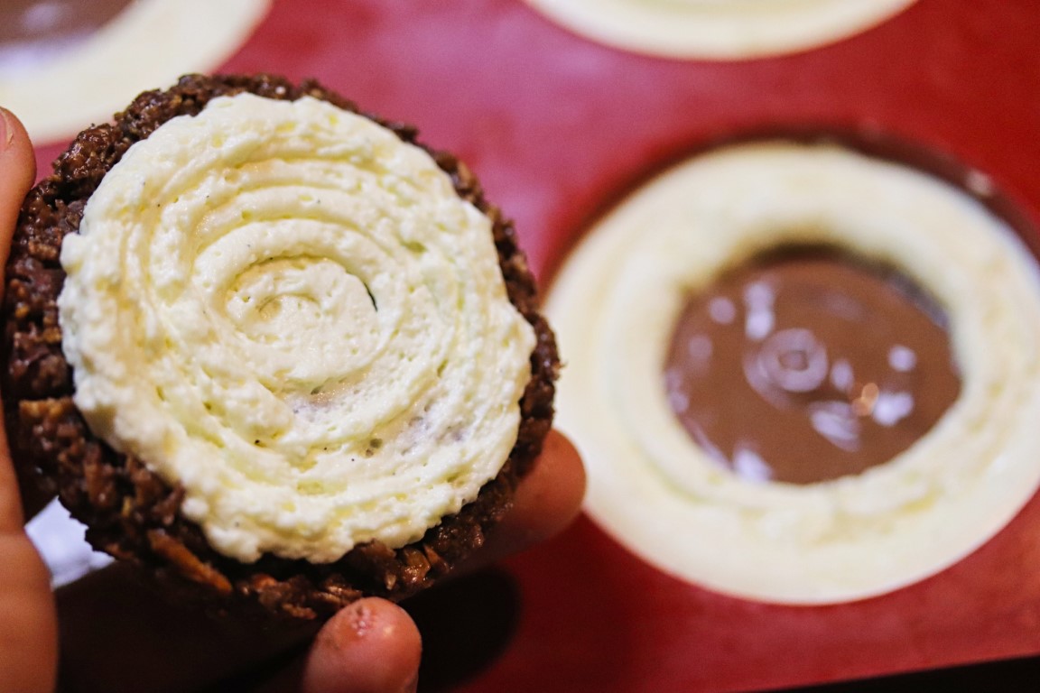 Mousse Vanille Bleue — Étape 4