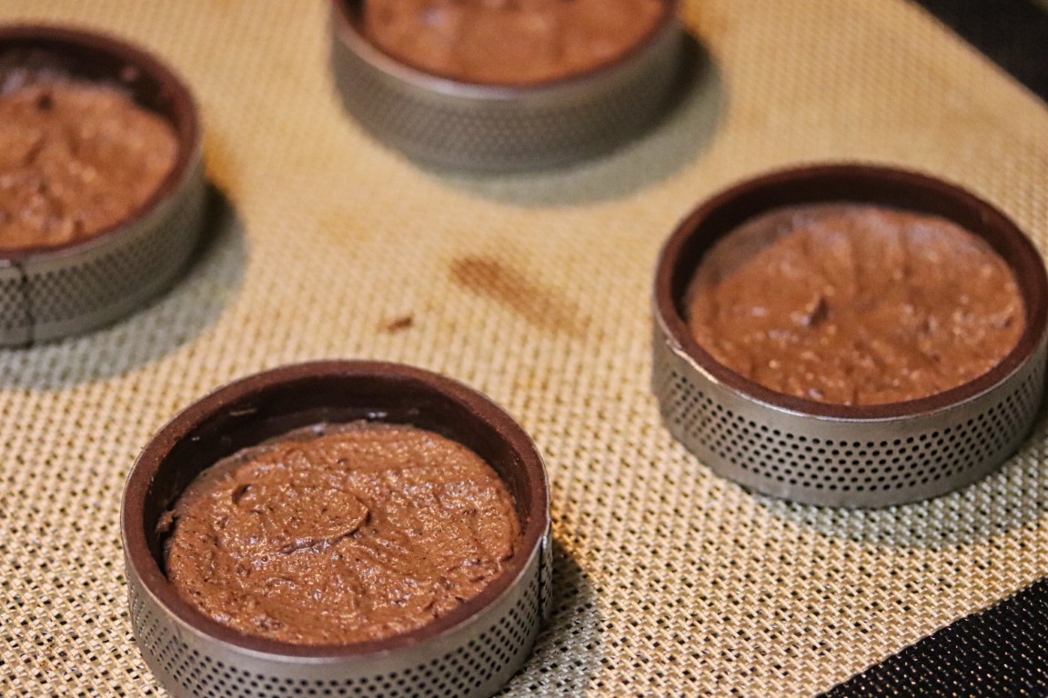 Crème d'amande — Étape 1