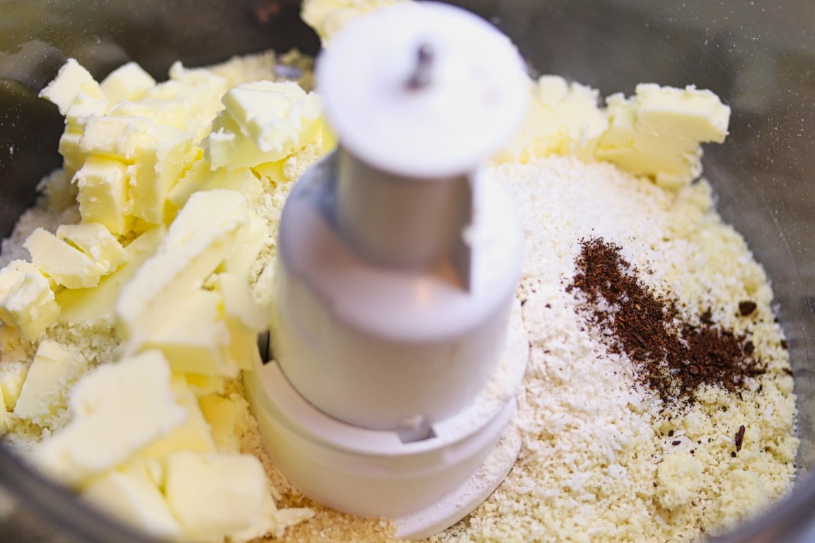 Crumble coco — Étape 1