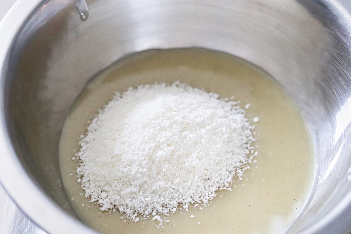 Mousse Vanille Bleue — Étape 5