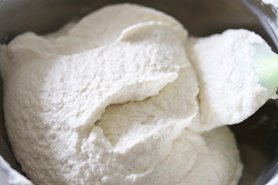 Mousse Vanille Bleue — Étape 6