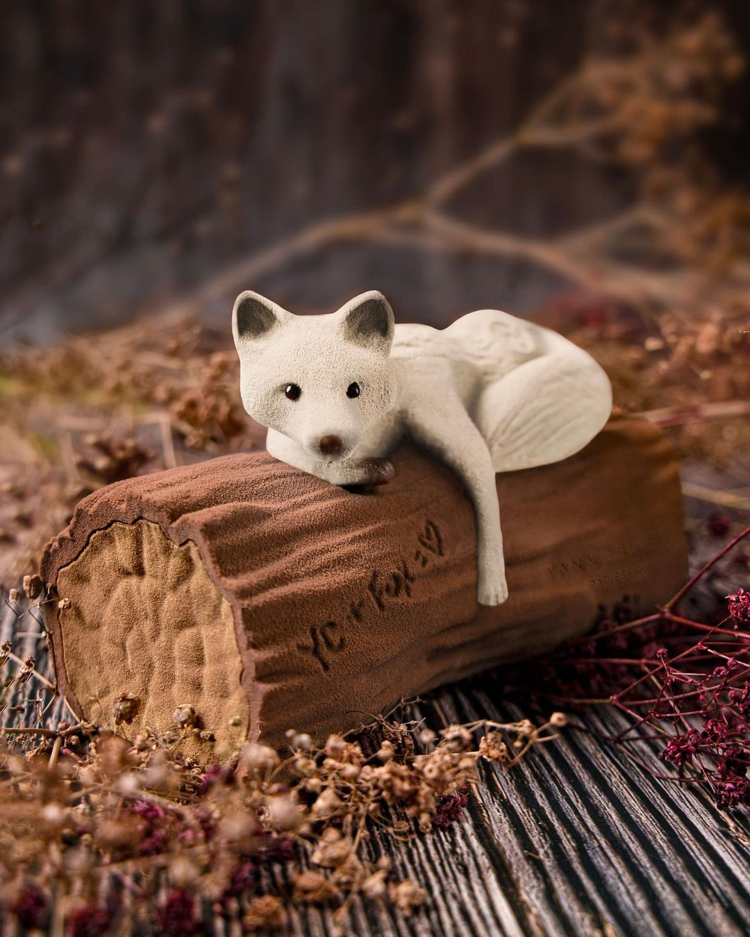 Bûche Isatis – Yann Couvreur