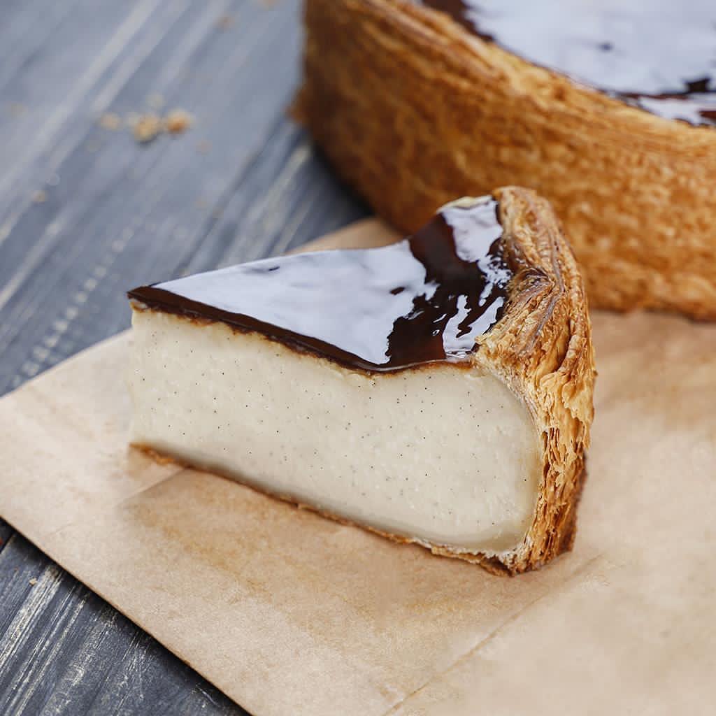 Flan à la vanille bleue – Yann Couvreur