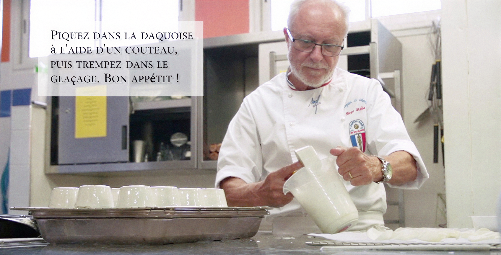 Glaçage blanc Vanille Bleue — Intense Café